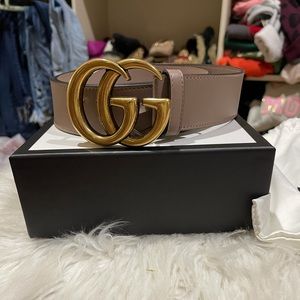 Gucci GG Marmont leather belt